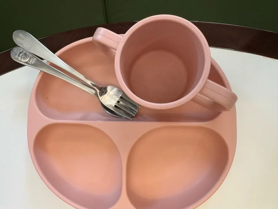 Baby tableware provided for the child