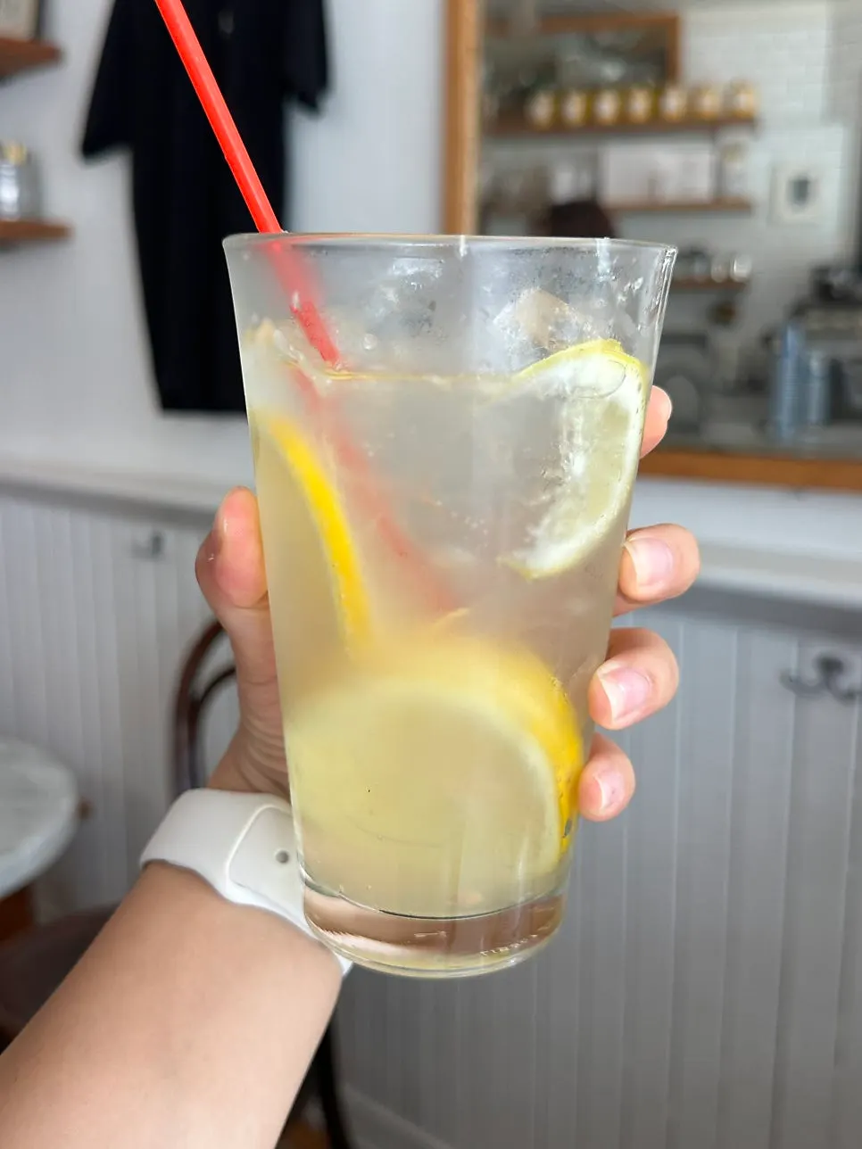 Lemonade paired with baked goods