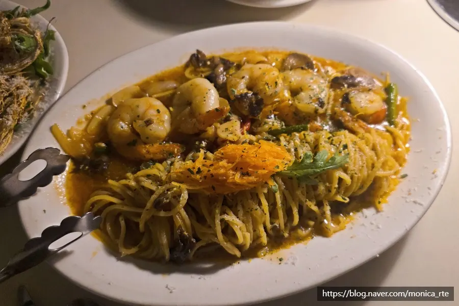 Cream sauce and house-made potato gnocchi