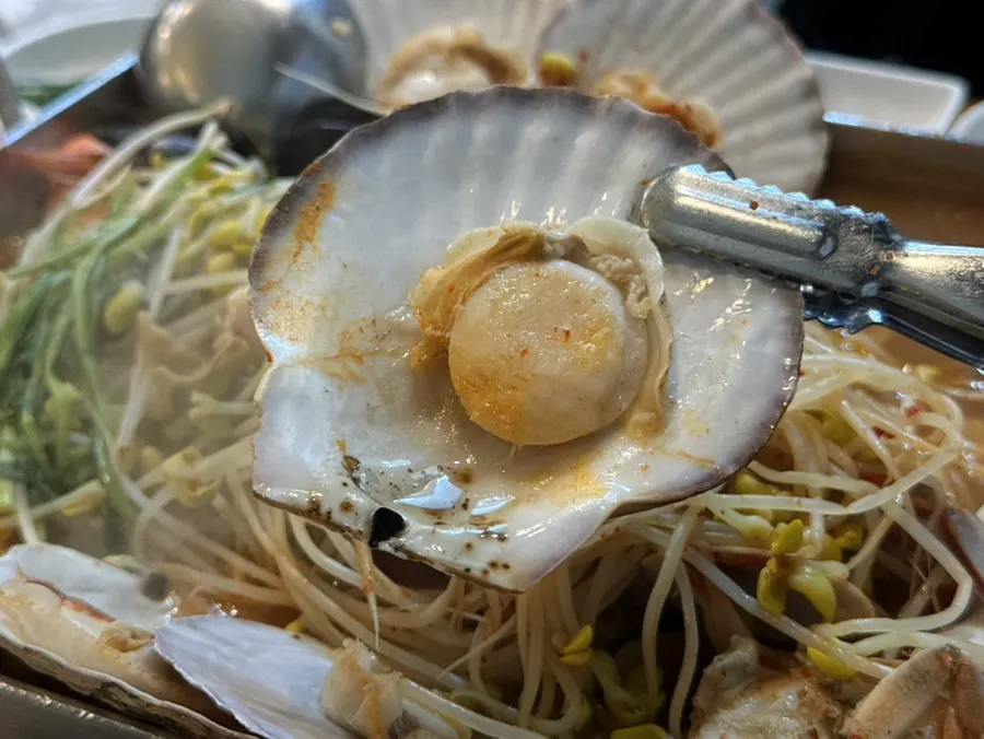 해물탕 속 꽃게