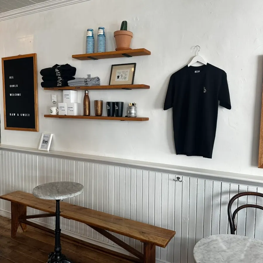 View near the entrance of Low & Sweet Bakery
