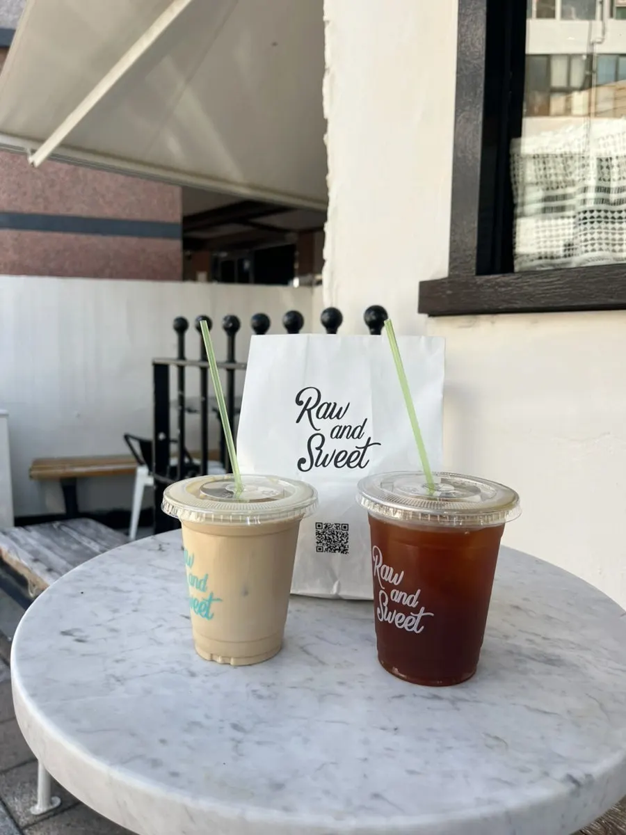 Order counter and menu signage