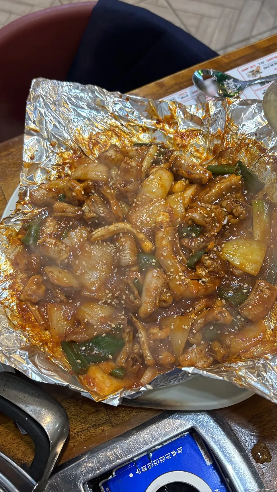 매콤 달콤한 양념 곰장어 완성