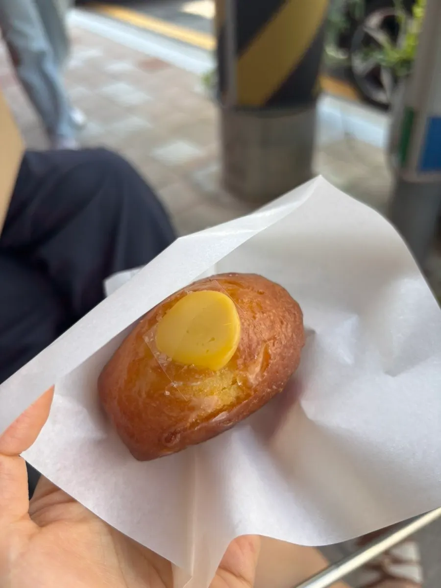 Lemon madeleine at Low & Sweet Bakery