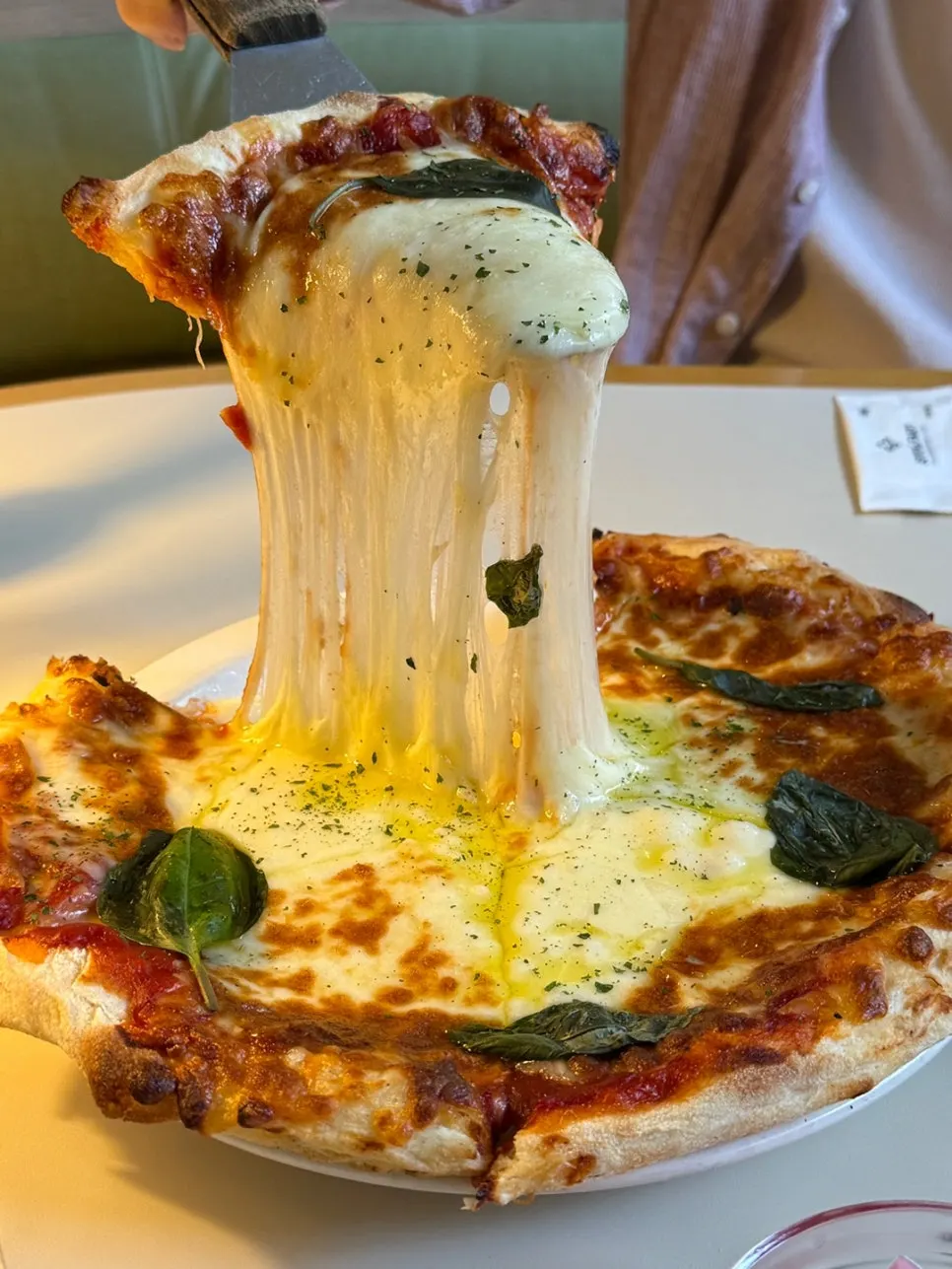 Margherita pizza