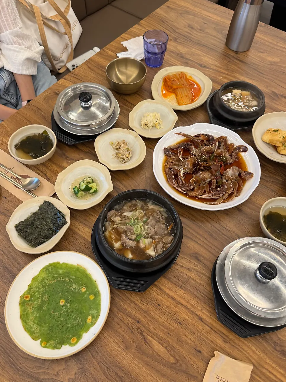 Aju Bulgogi Gejang set for two