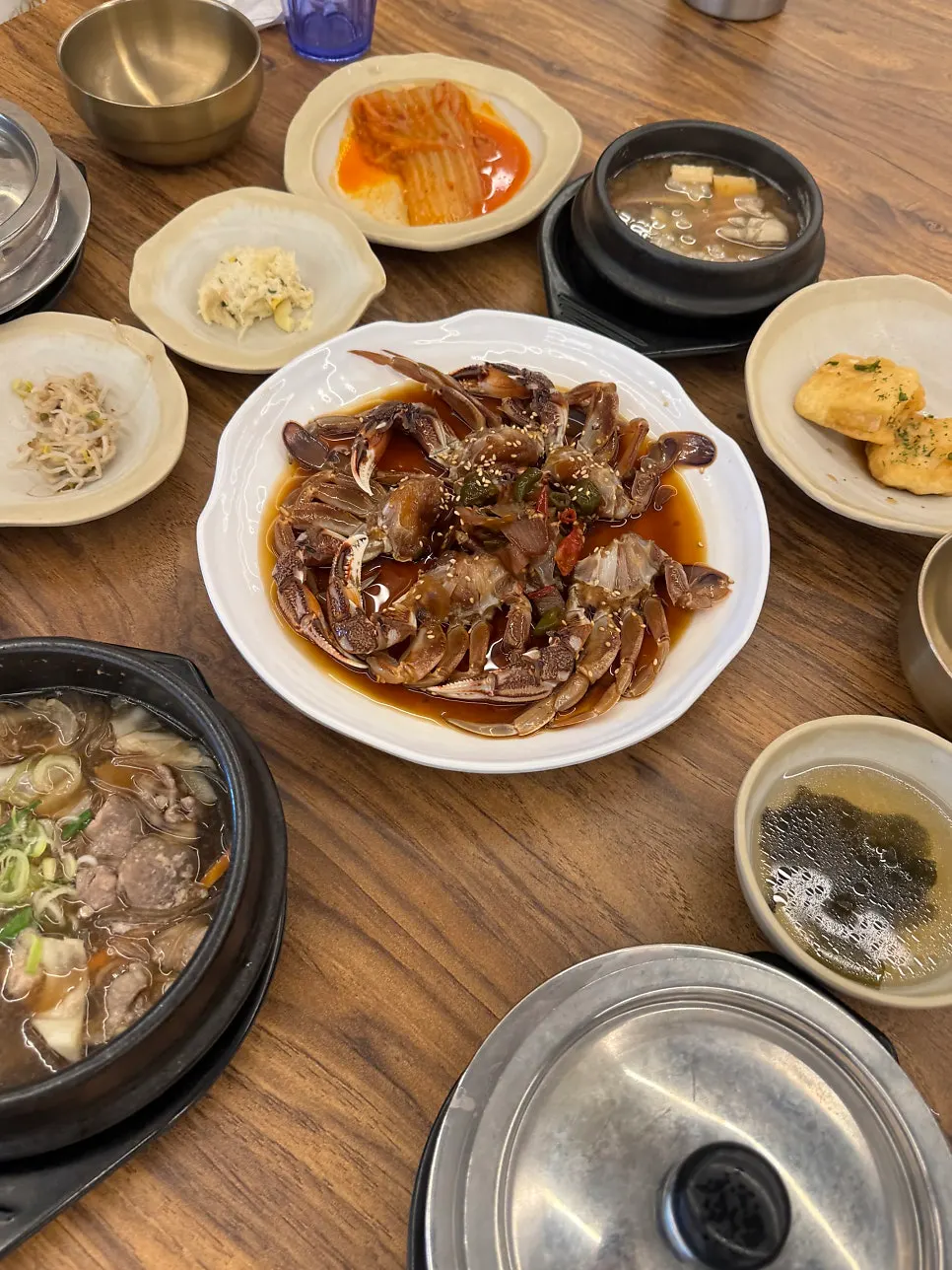 Aju Bulgogi Gejang set for two