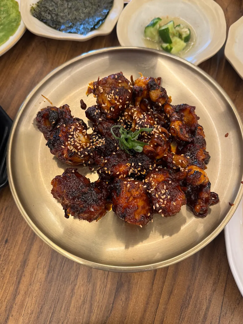 Aju Bulgogi Gejang set for two