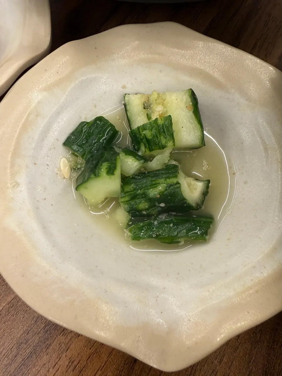 Gejang picante agridulce