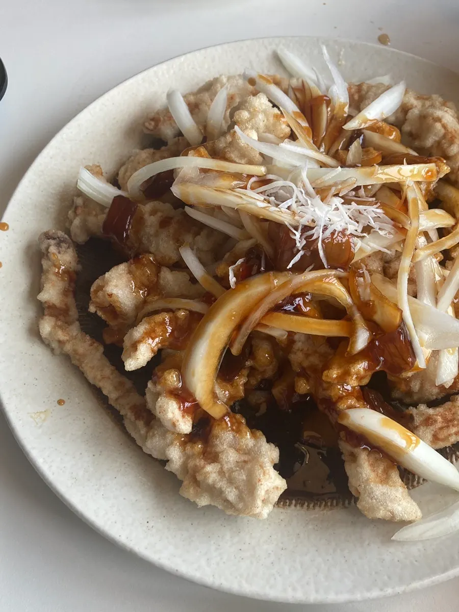 Seafood jjamppong and Chinese dishes