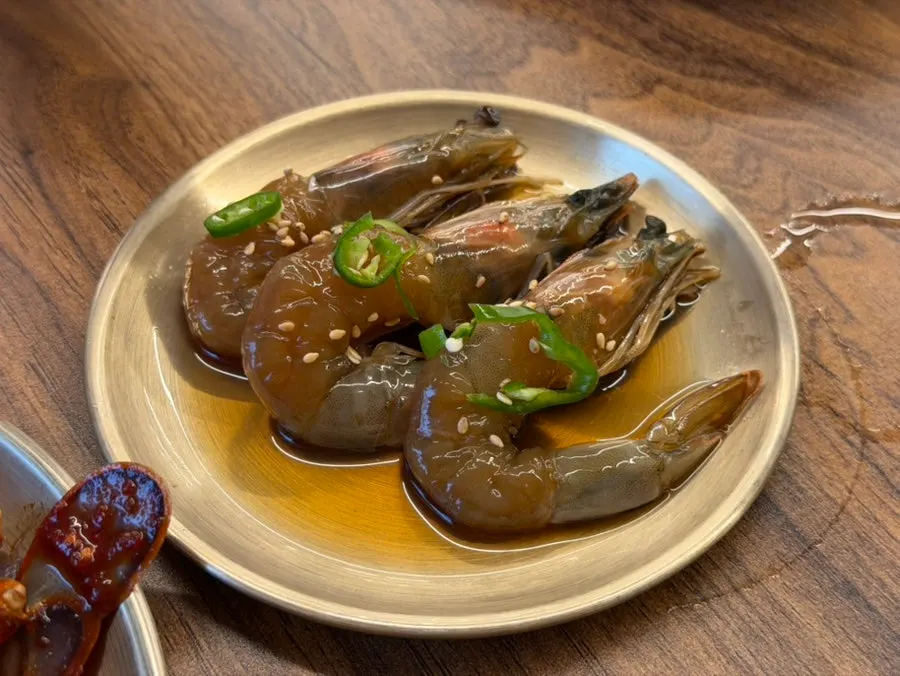Extra order of 3 soy-marinated shrimp