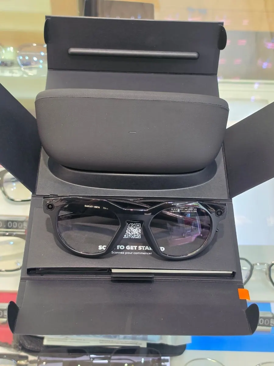 Oakley AI glasses in person