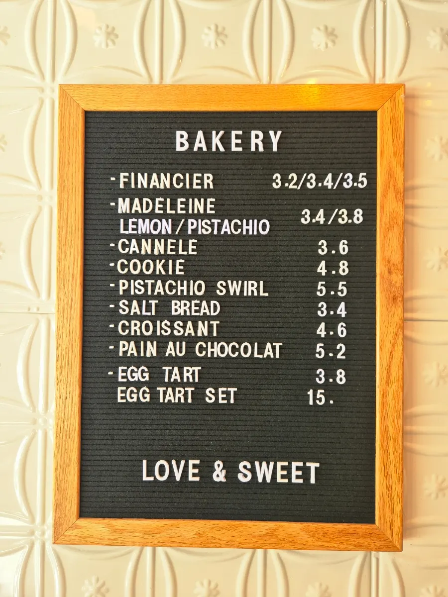 Interior of Low & Sweet Bakery