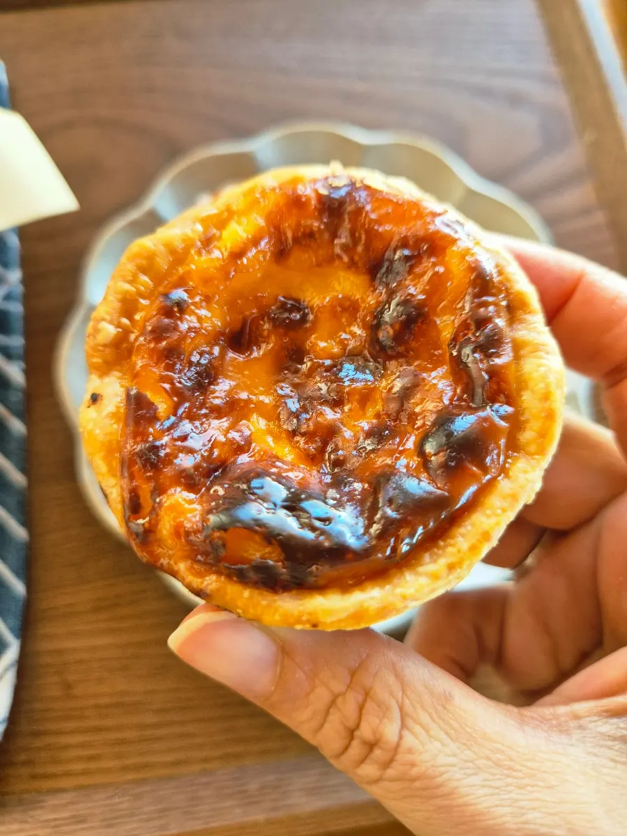 Low & Sweet's signature egg tart