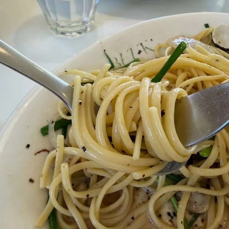 Vongole pasta full of clams