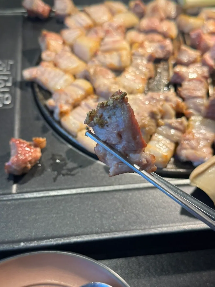 미나리 상추 무침 반찬