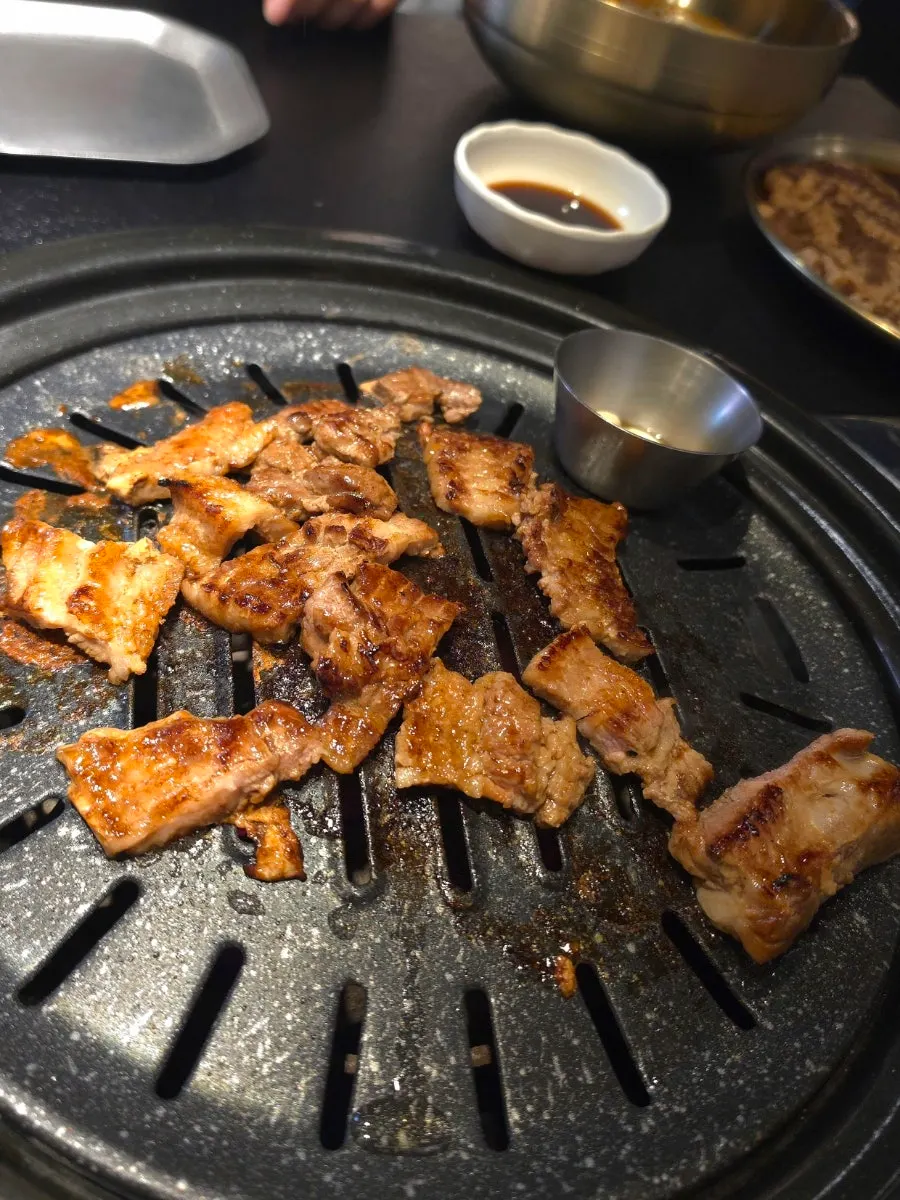 Tender pork ribs easily cut with scissors