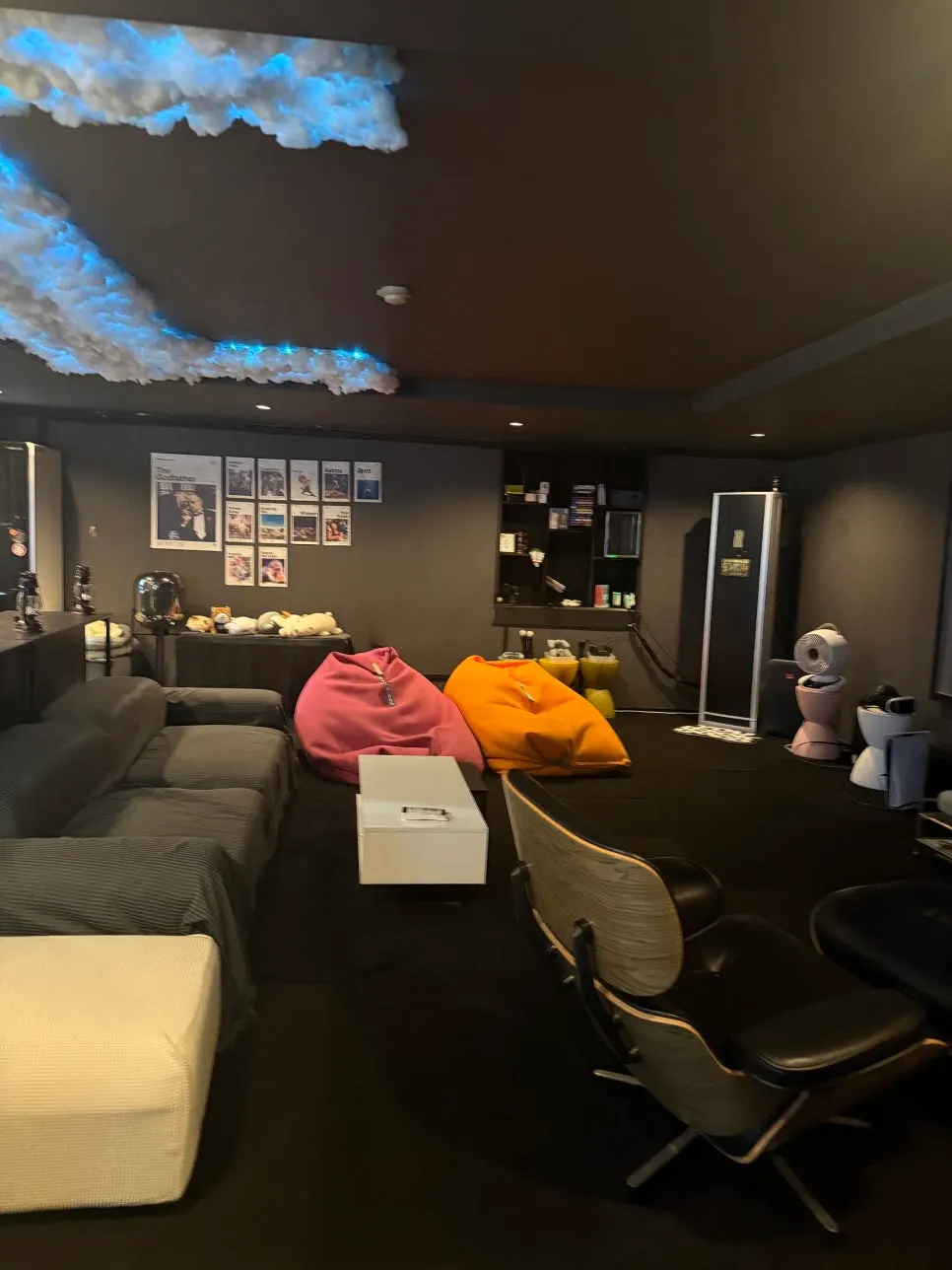 Spacious viewing area inside Copenhotel Ott Cinema