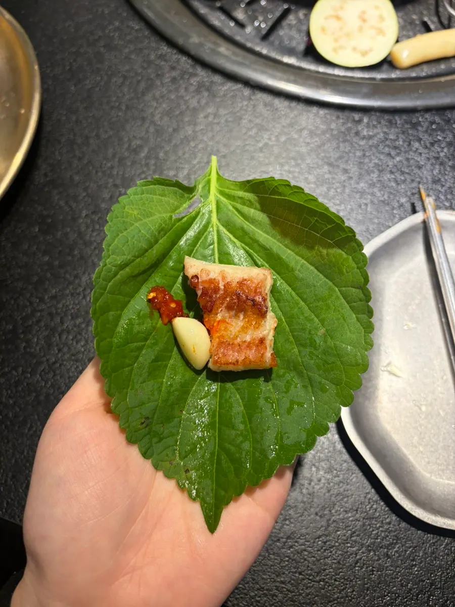 Ribs with salt and wasabi