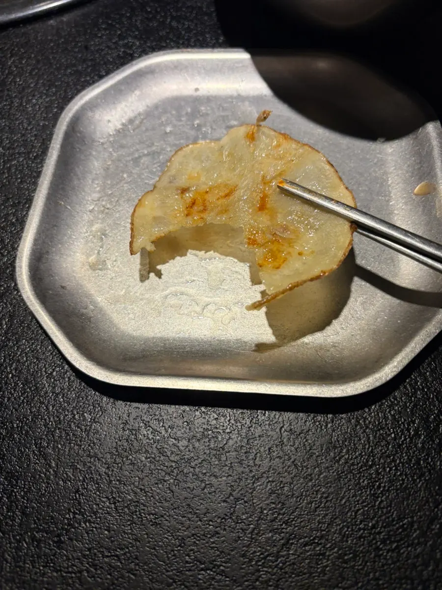 Pork rib wrap with potato