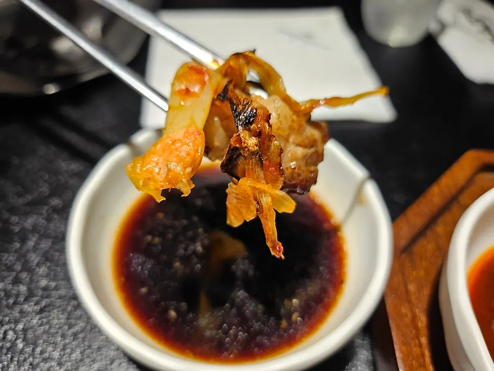 Pickled side dish for pork ribs