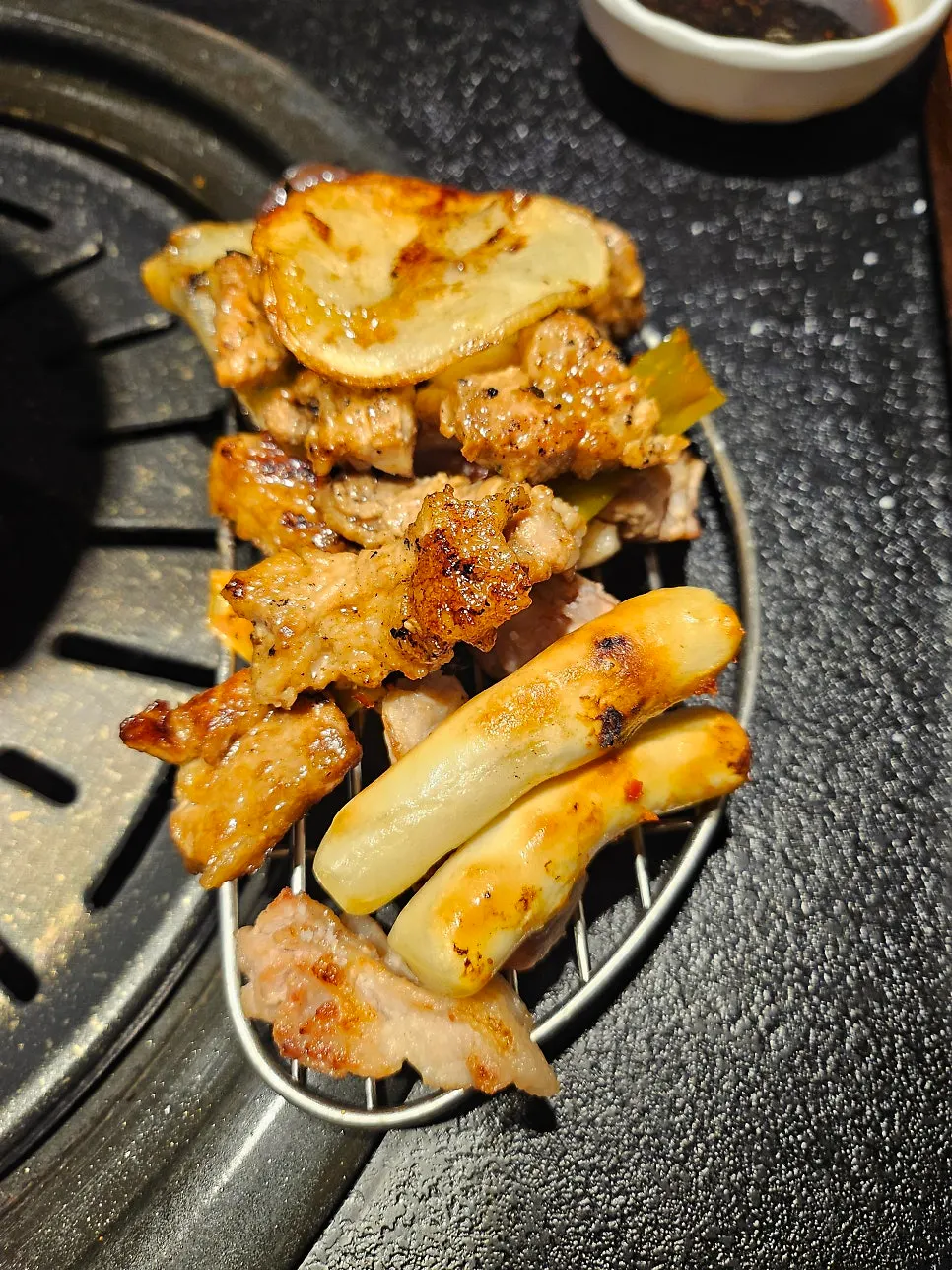 Seokok Galbi yogurt dessert