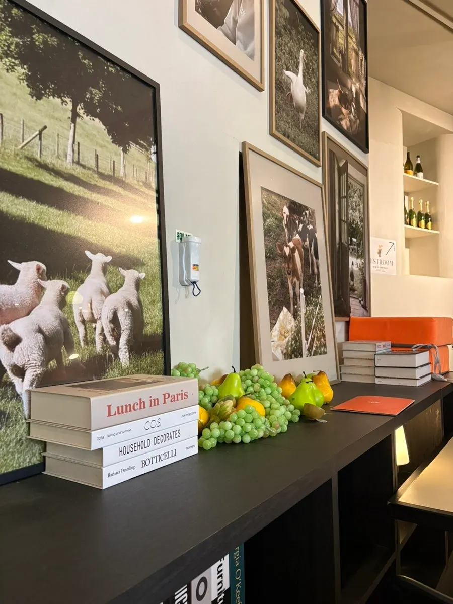 Interior space with an Italian restaurant feel