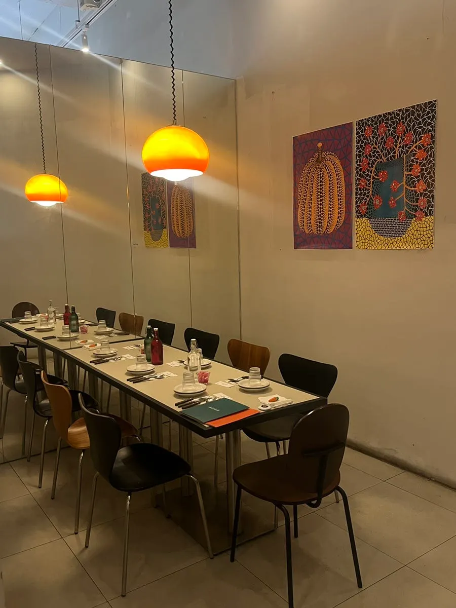 Spacious tables for large parties and groups