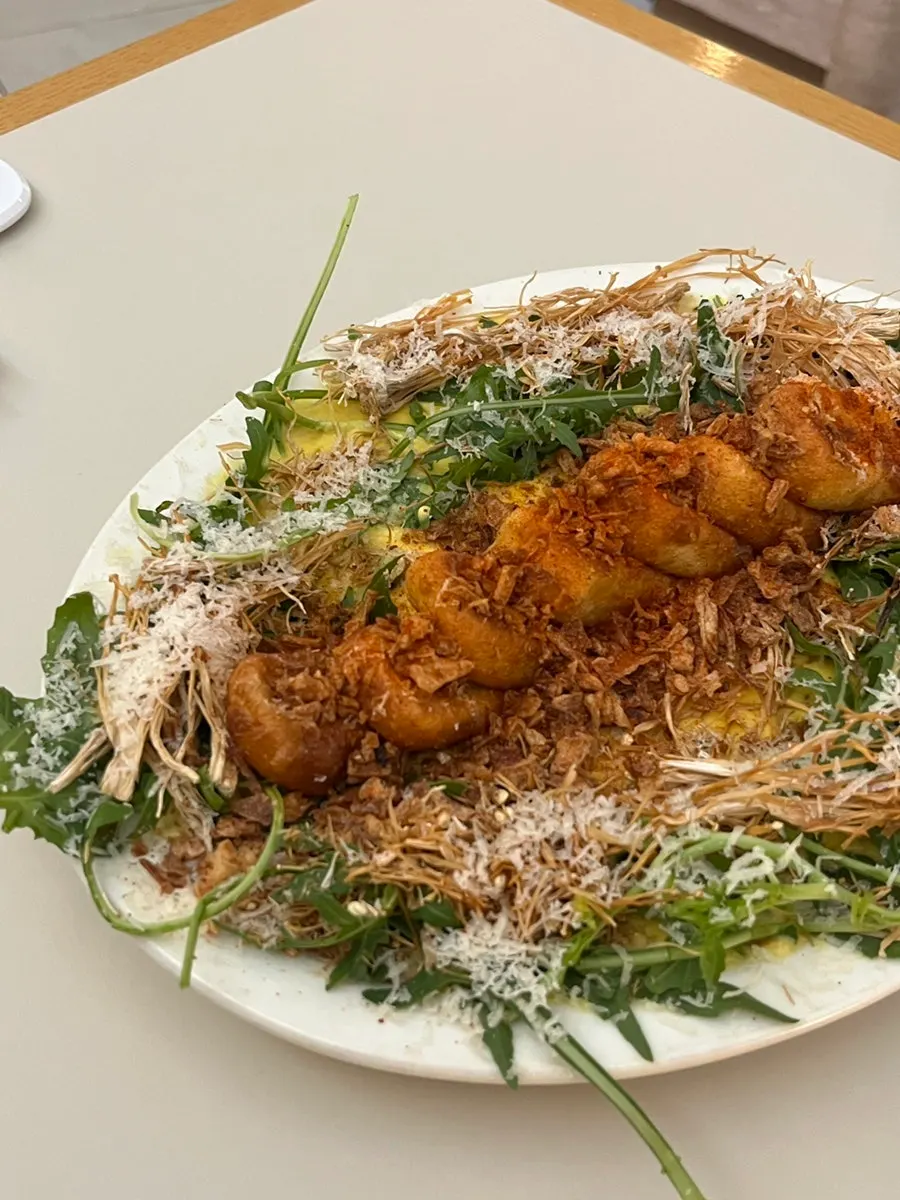 Sweet potato gnocchi tossed in pumpkin cream sauce