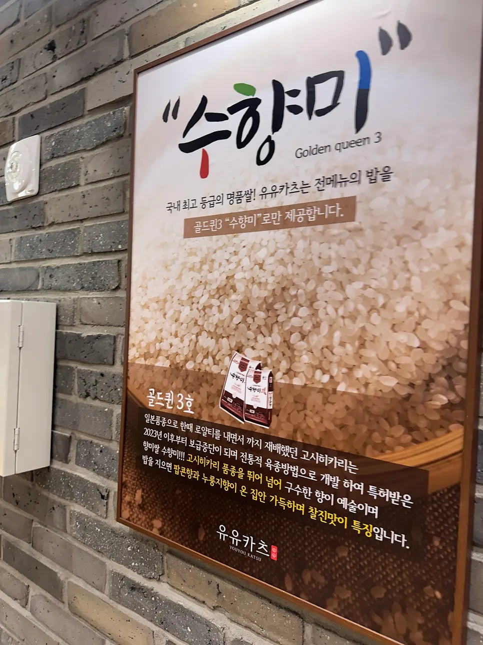 유유카츠 메뉴 사진