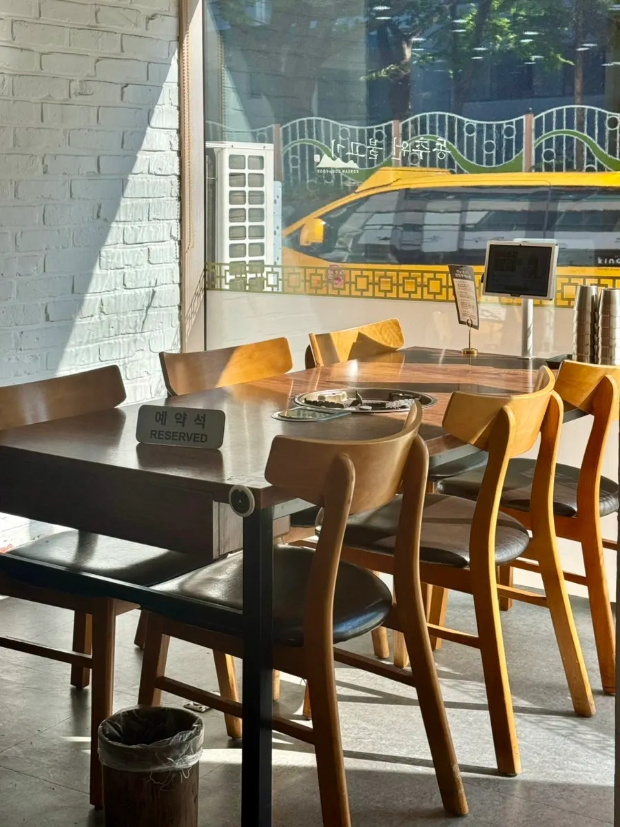 Interior with private rooms for family gatherings