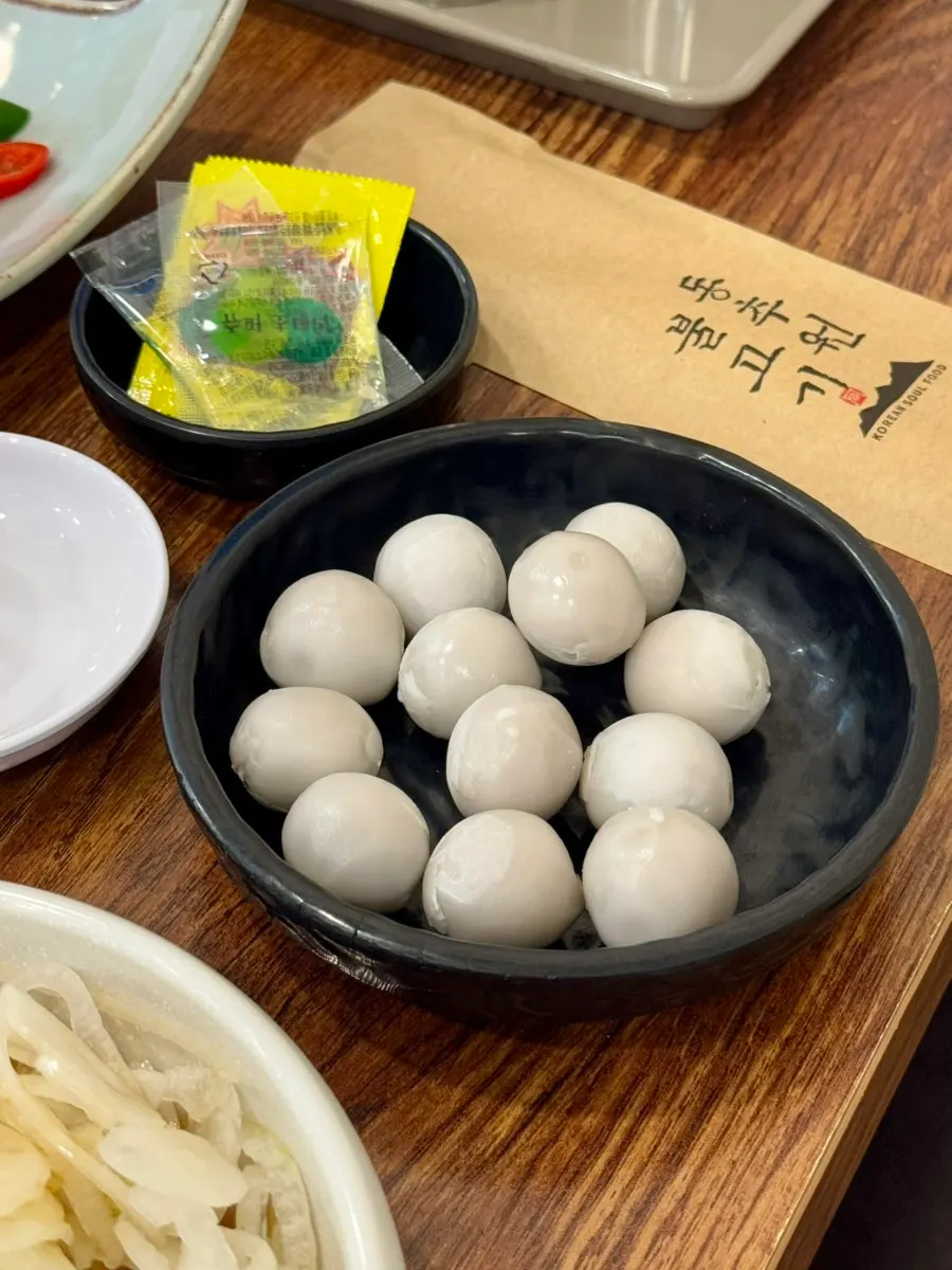 Added ongshimi dumplings and glass noodles
