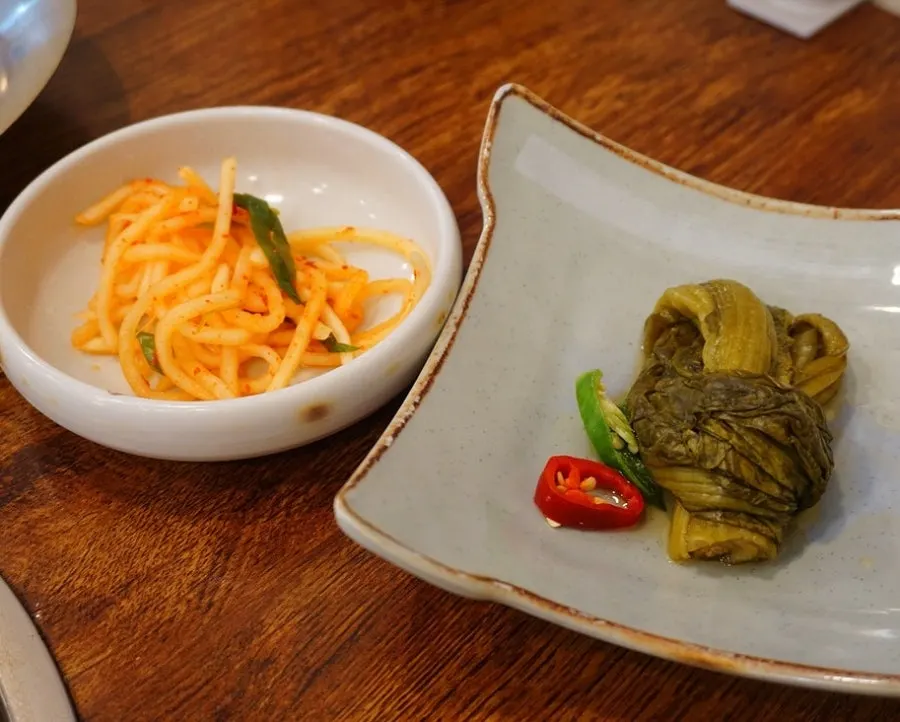Basic banchan side dishes