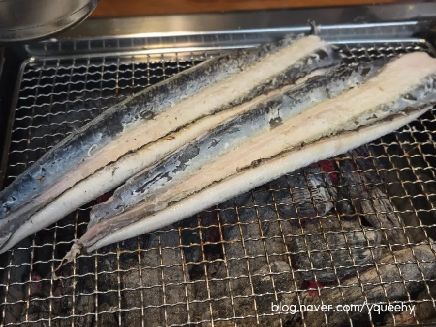 Eel browning beautifully