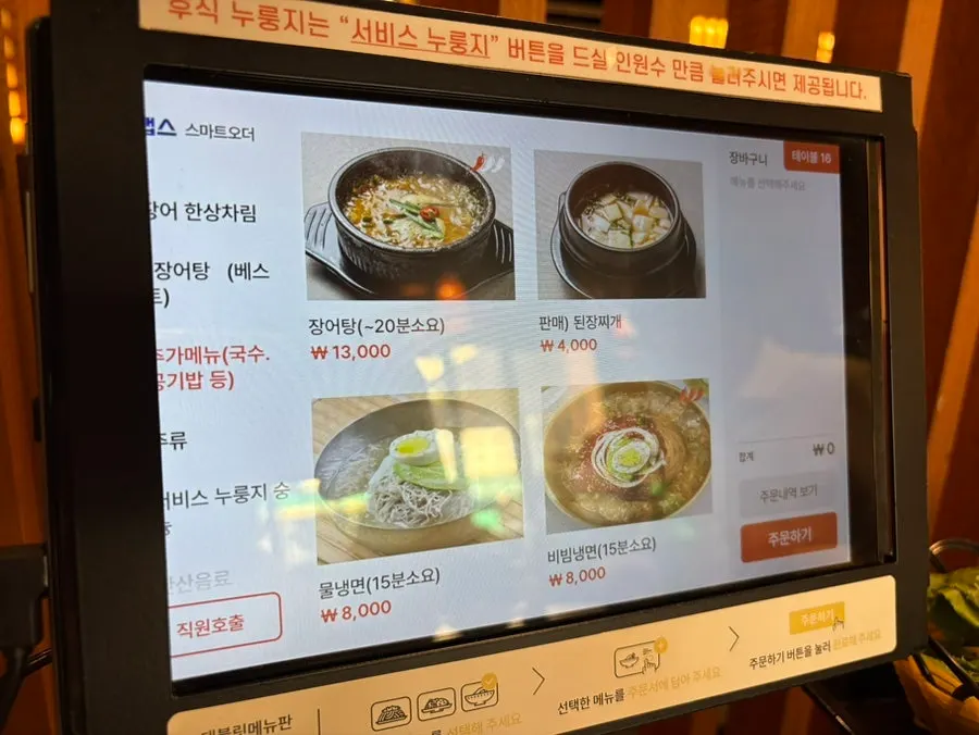 Items included in the eel set