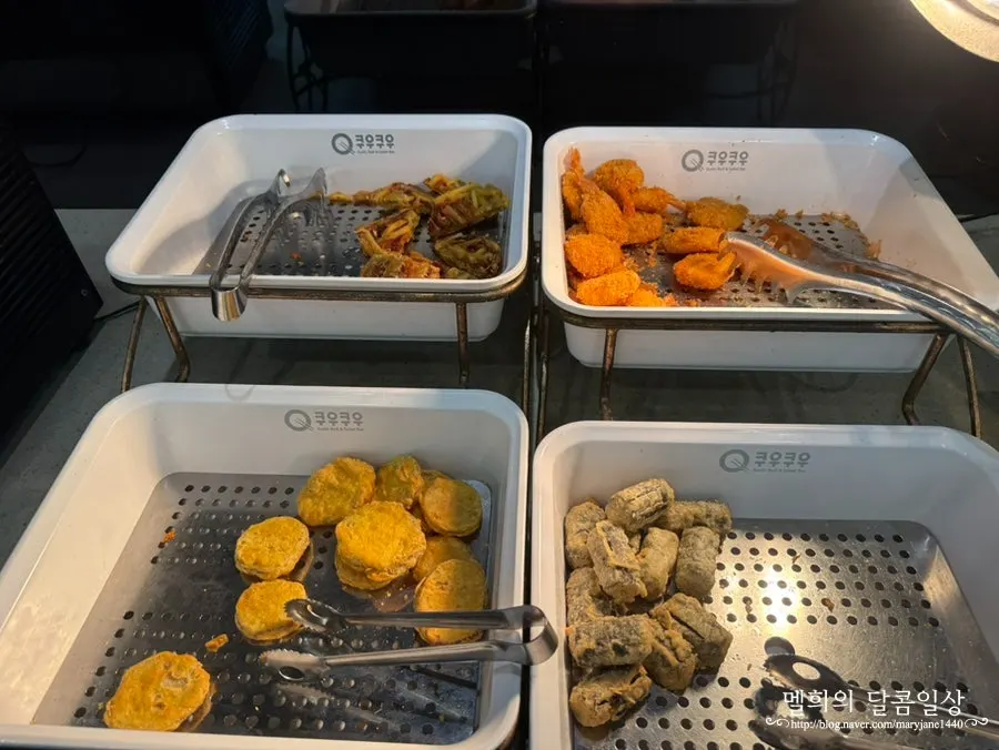 BBQ hot dishes at Kuu Kuu Nowon Branch