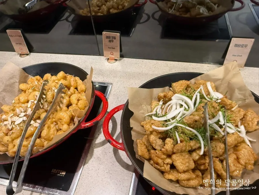 Made-to-order noodle dishes at Kuu Kuu Nowon Branch