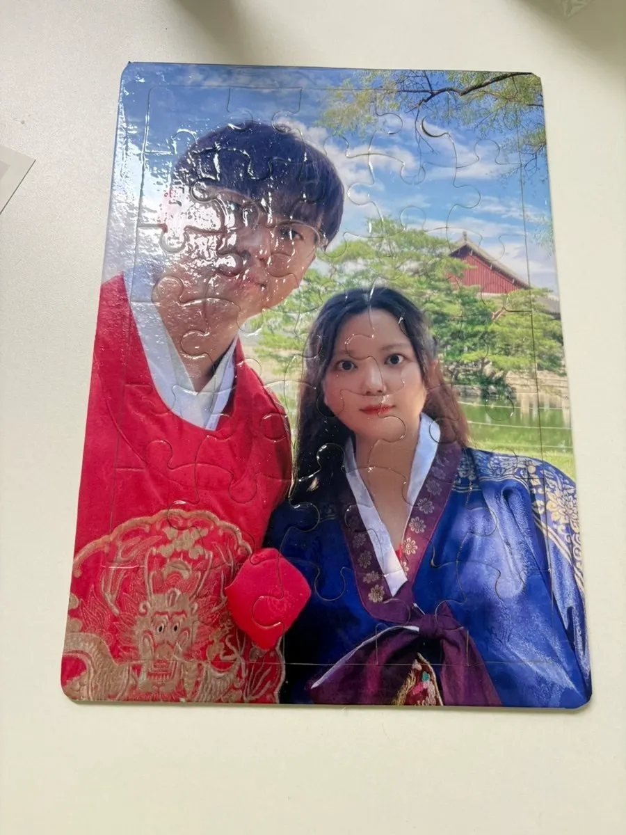 액자 보관용 퍼즐글루 마감
