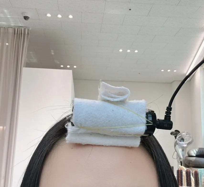 시술 중 제공된 주전부리