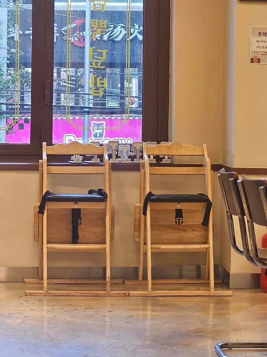 Table after finishing the meal at Hekbap Kkachisan Branch