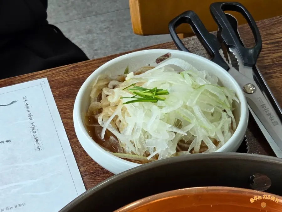 한우불고기 세트 밑반찬