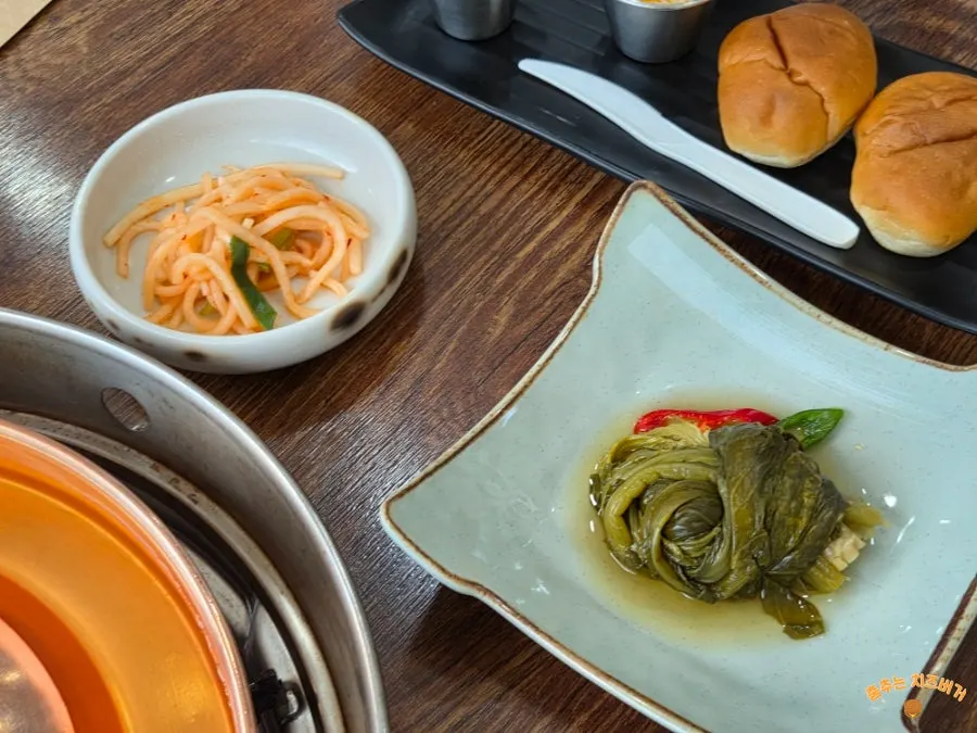 한우불고기 세트 상차림