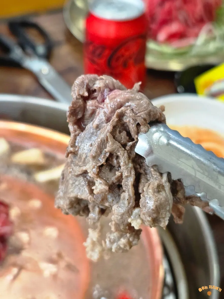 인천 학익동 한우불고기 세트 냉면까지, 동추원불고기
