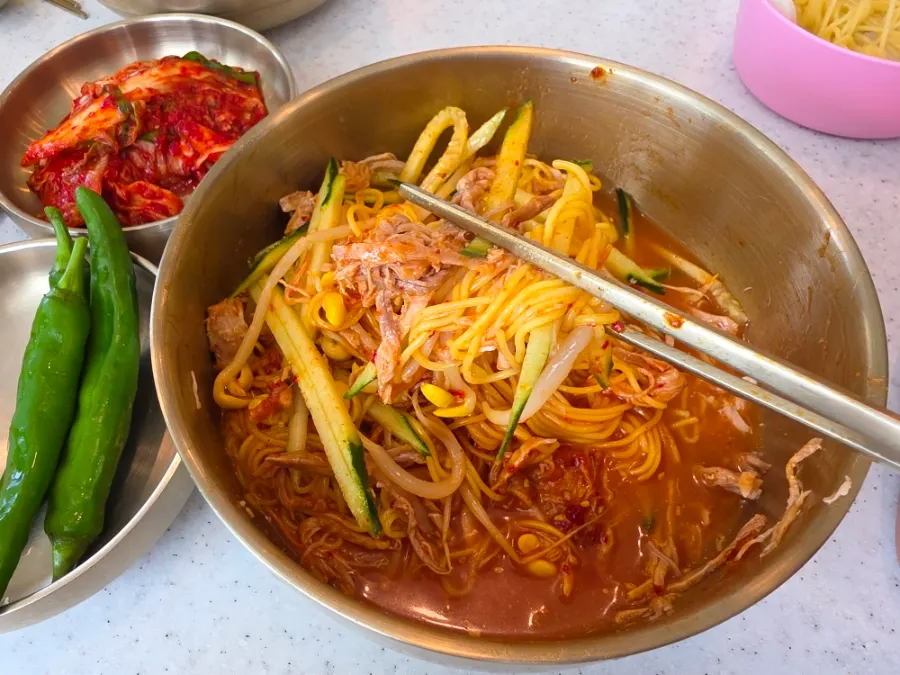 아이가 좋아한 마라 고기국수 한 그릇