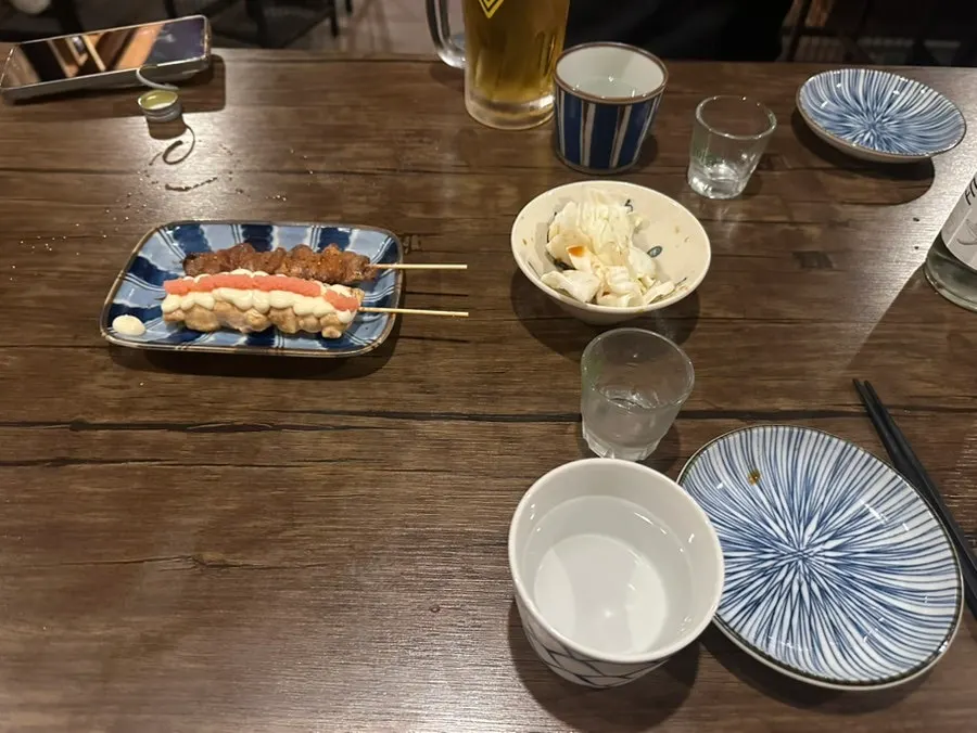 Table setting at Hamaru Hoegi
