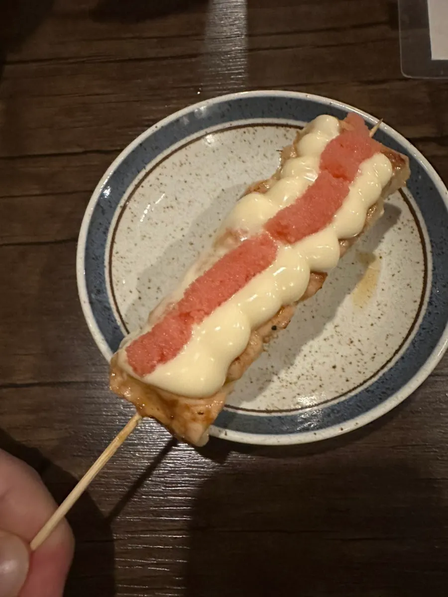 야키토리 명란안심 꼬치