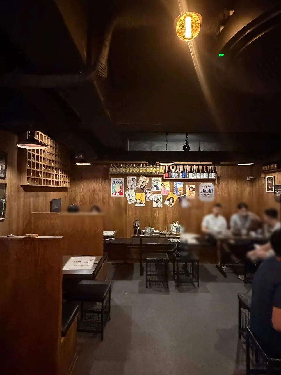 Table seating inside Hamaru Hoegi