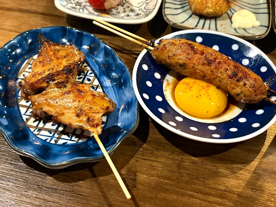 Chicken wing skewer