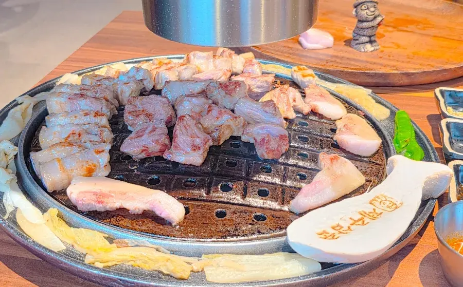 함덕 여행 동선의 흑돼지 식사