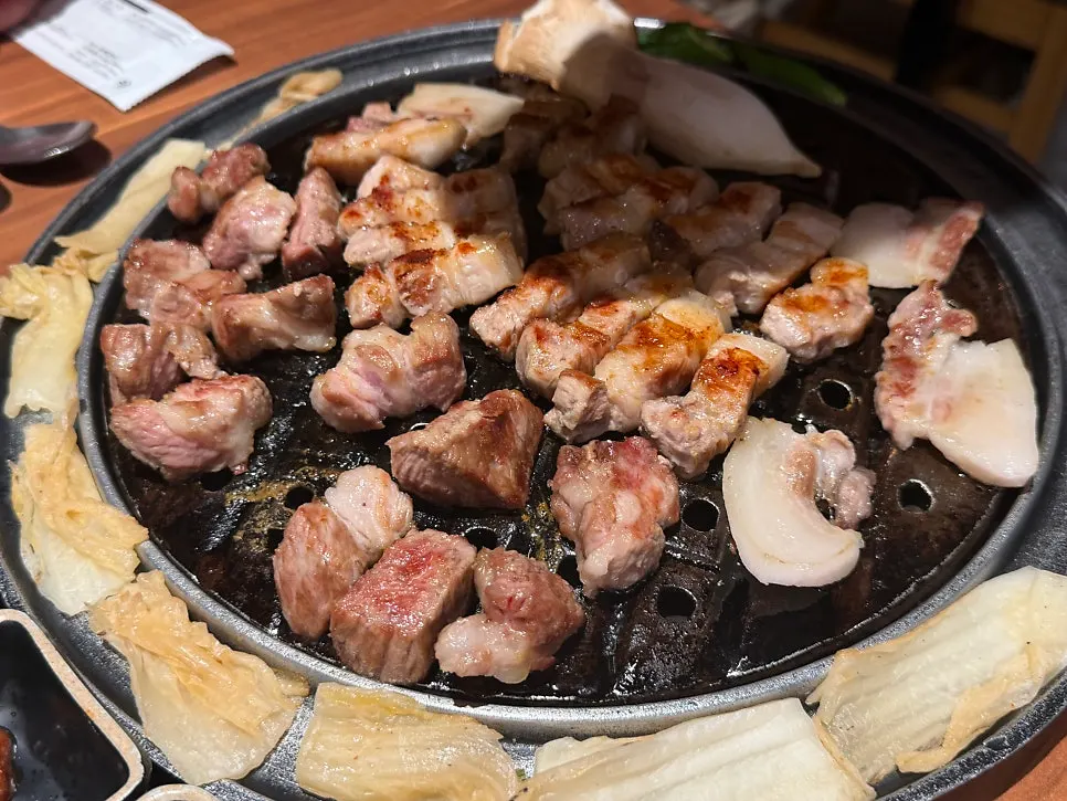 Extra pork neck ordered for a child